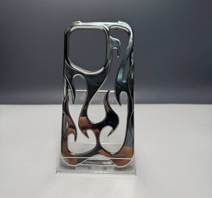 Чехол FrameX с серебряным обрамлением 